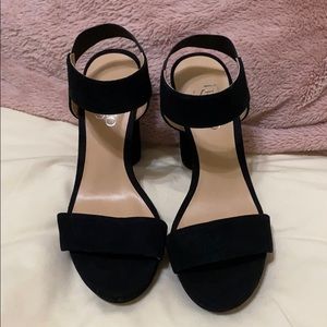 Franco Sarto Black Heels